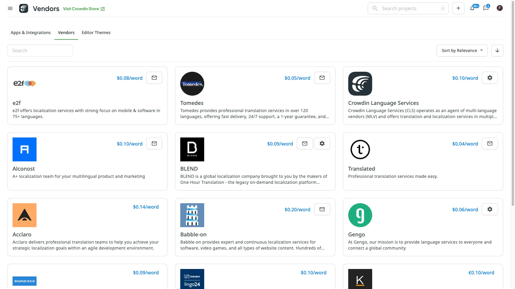 Use an agency or your own translators